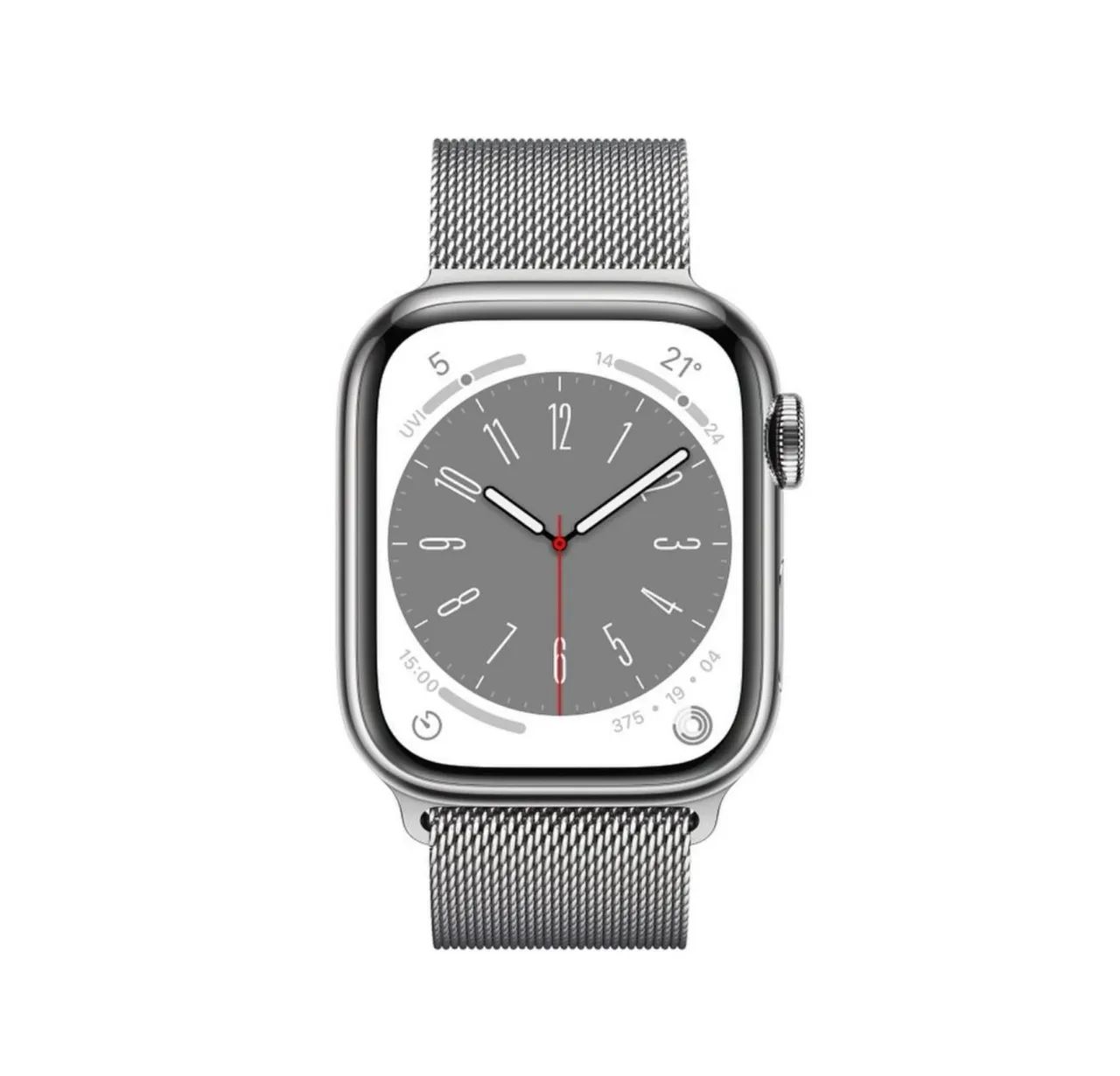 Apple Watch Series 8 GPS+CELL Aço inoxidável 