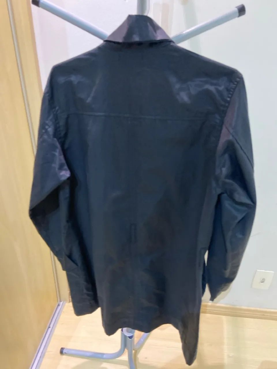 Parka preta estilosa - Foto 2