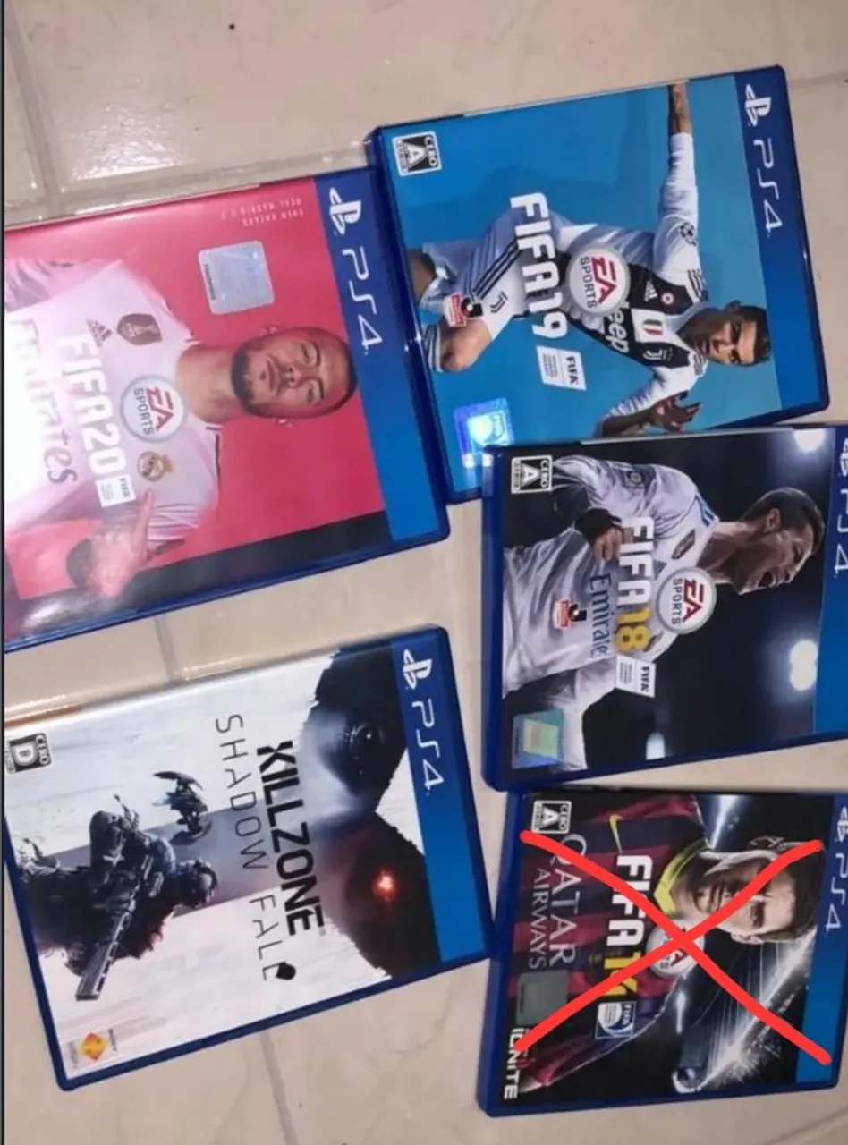 Jogos de PS4 - a partir de 50$
