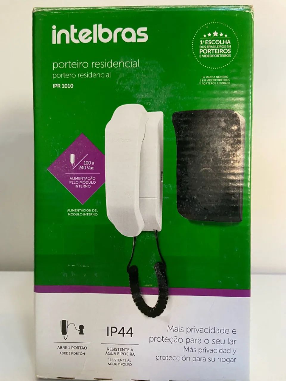 Porteiro Residencial IPR 1010 Preto Intelbras