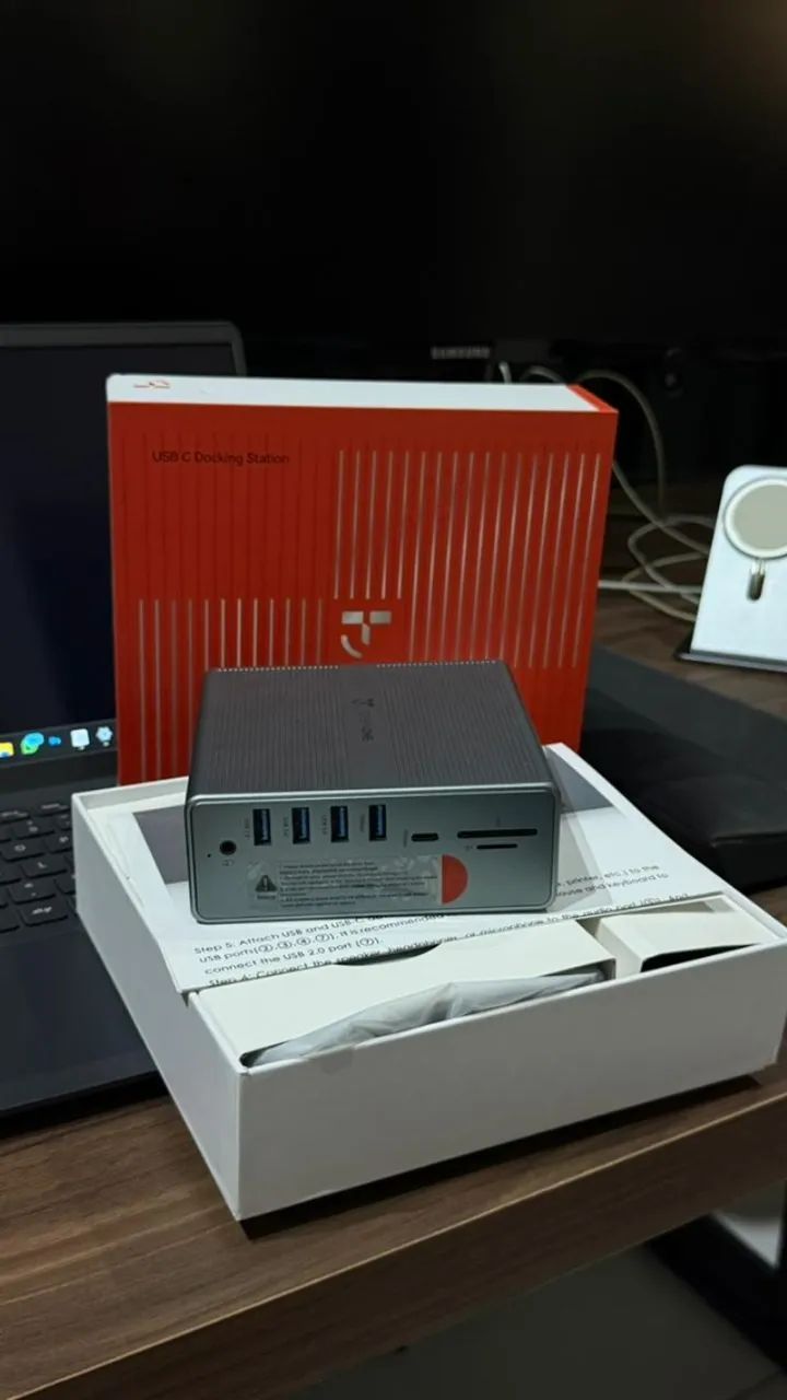 TOBENONE-UDS030 DisplayLink Docking Station, 18 em 1 - Foto 5