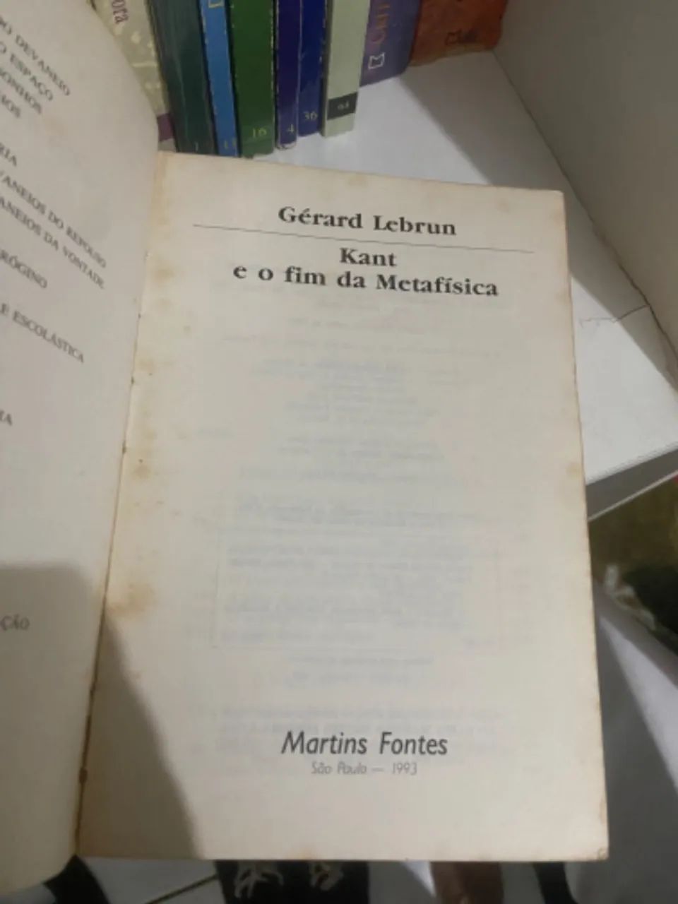 LIVRO RARO DE FILOSOFIA  - Foto 4