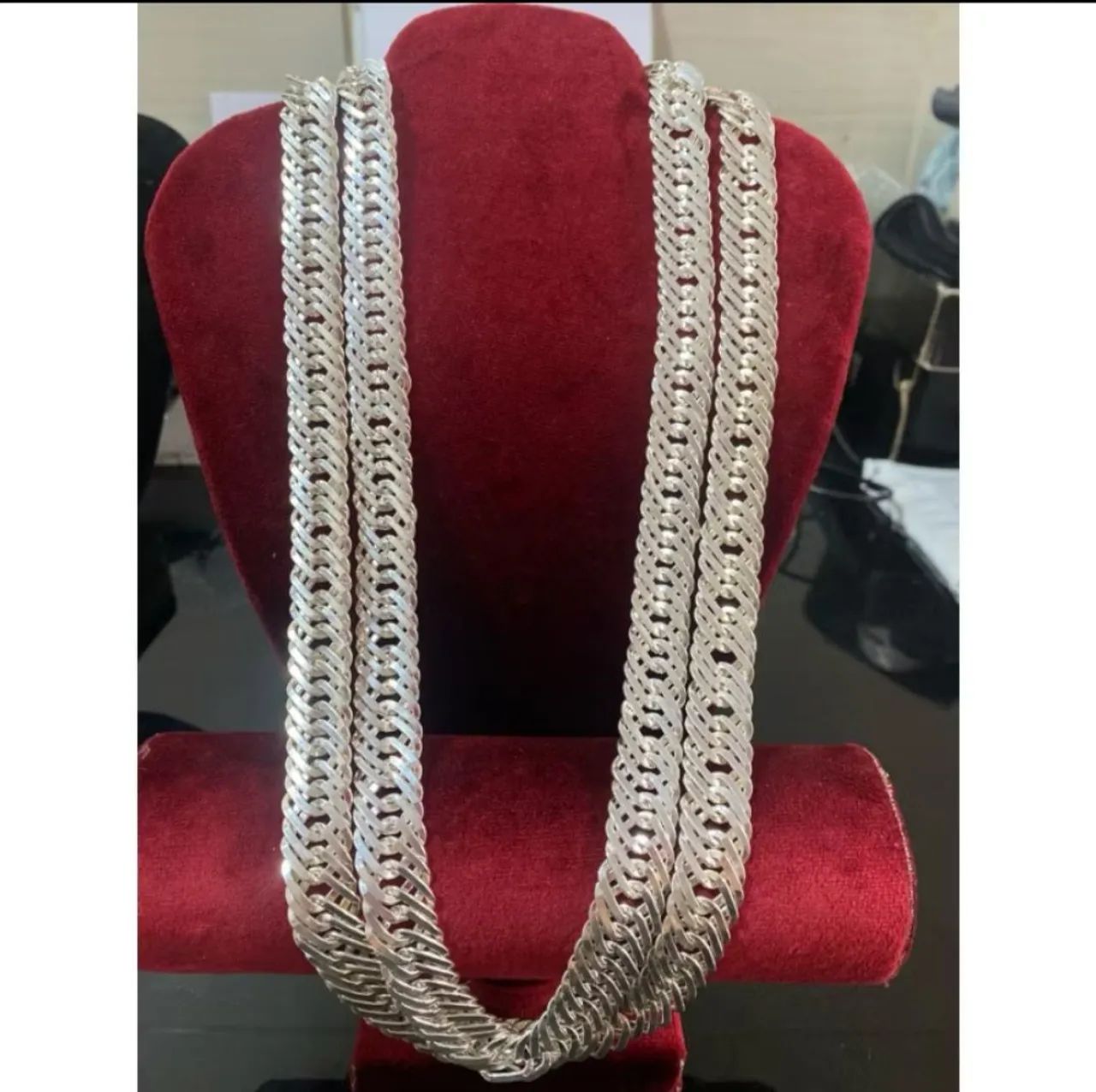 Cordão de Prata Maciça 925
