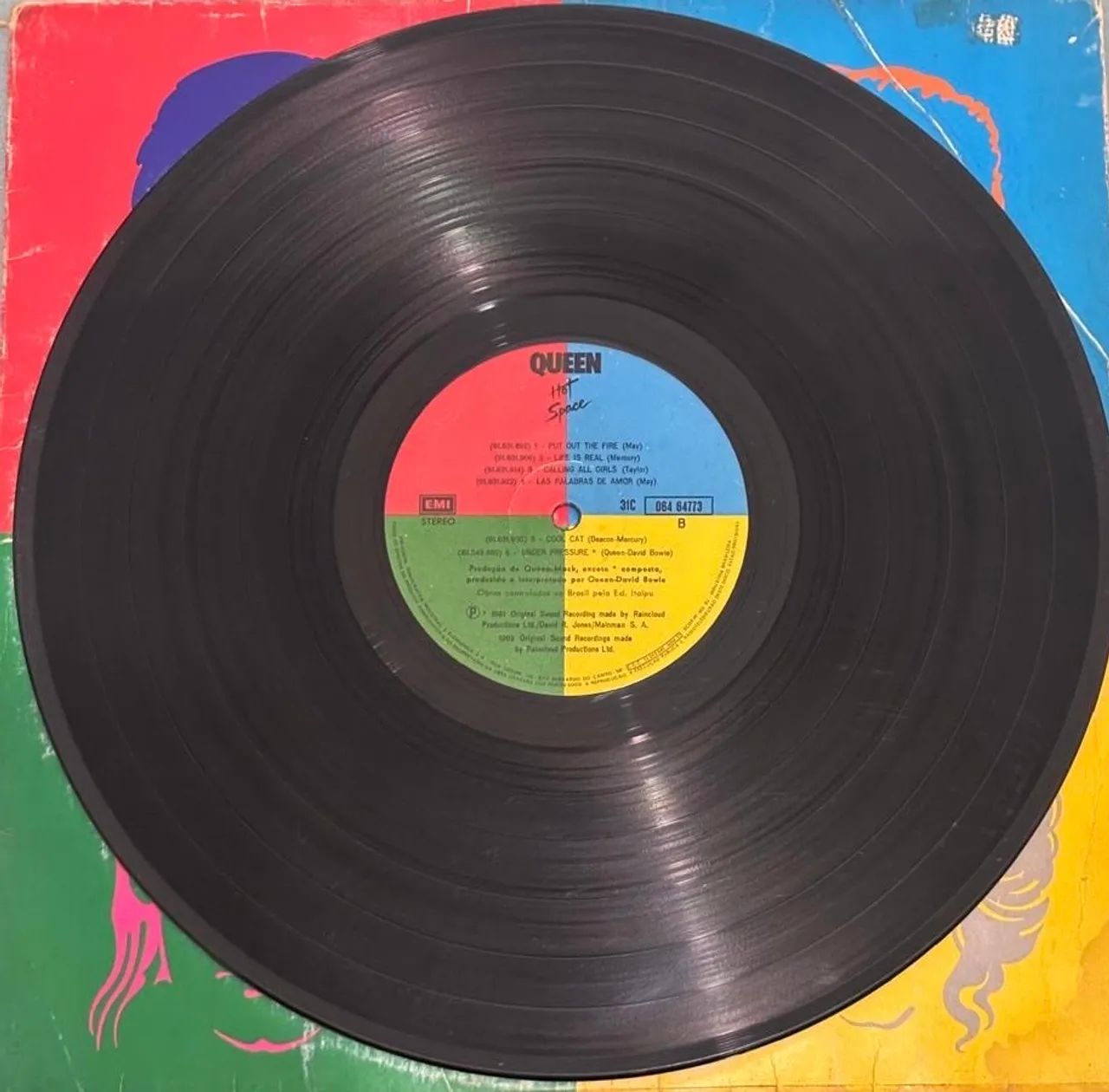 Queen Hot Space Lp Vinil 1982 - Foto 4