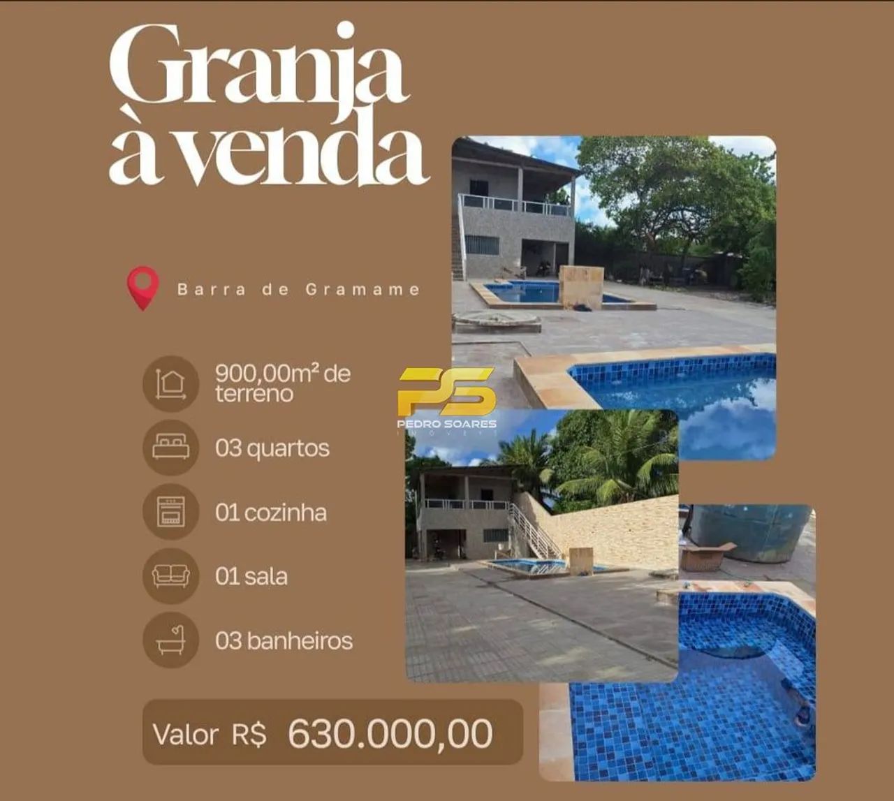 Granja à venda  Barra de Gramame