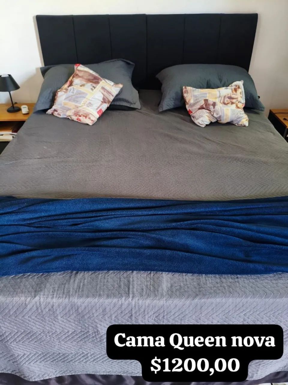 Vendo cama Queen