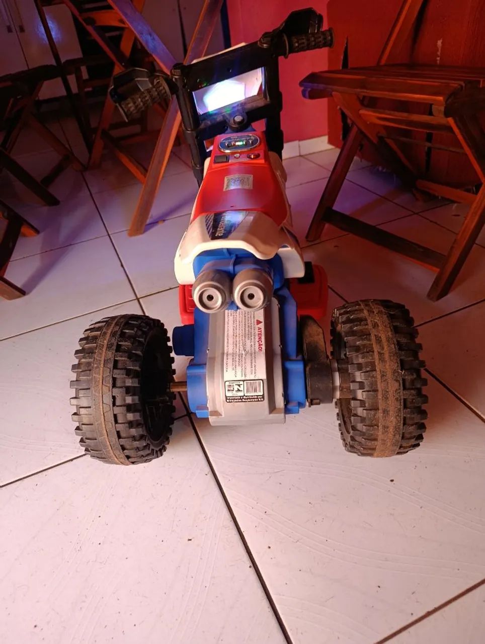 VENDO MOTO ELÉTRICA, SEMI NOVA. 1 MES DE USO - Foto 3