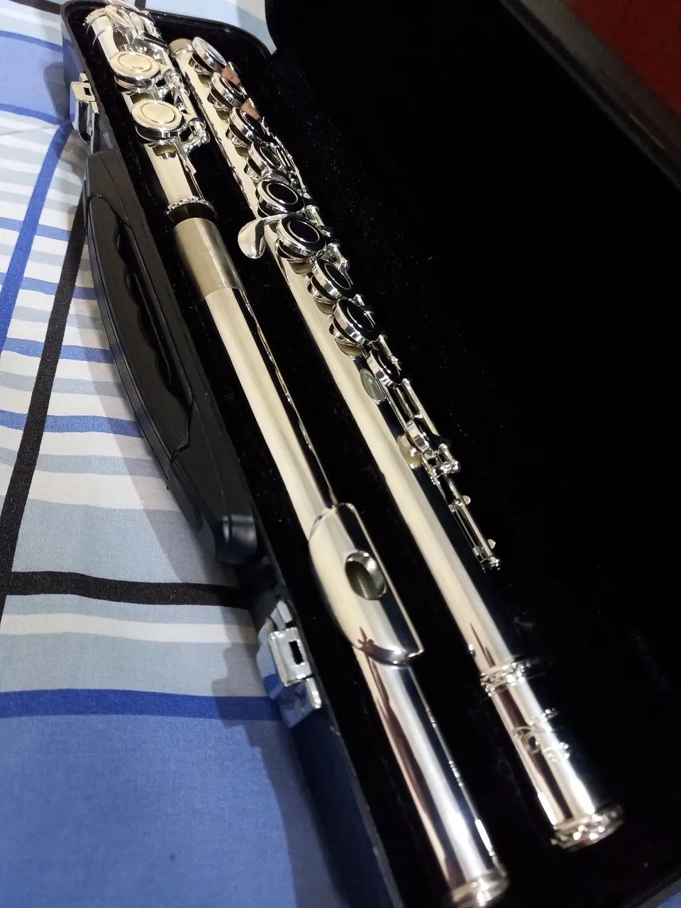 Flauta Transversal Prateada EAGLE modelo FL 03S