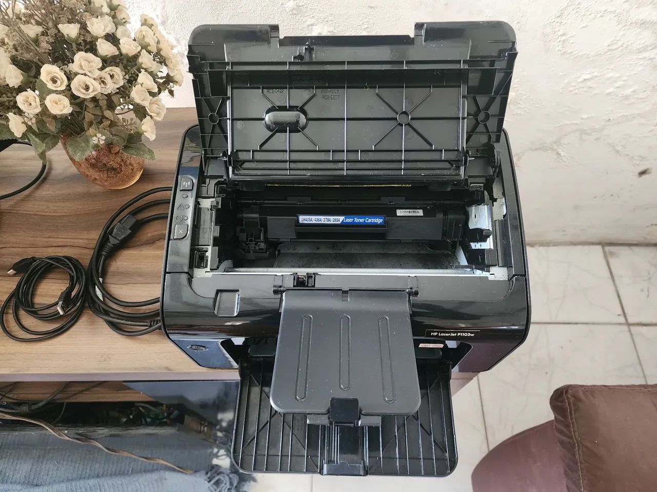 Impressora HP LaserJet p1102w  - Foto 3