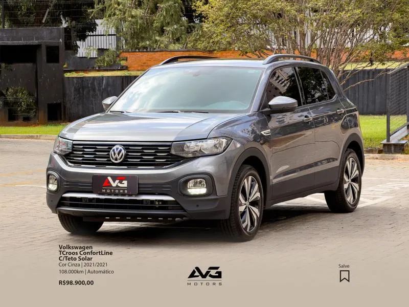 Volkswagen T-Cross T-Cross Comfor. 200 TSI 1.0 Flex 5p Aut. 2021