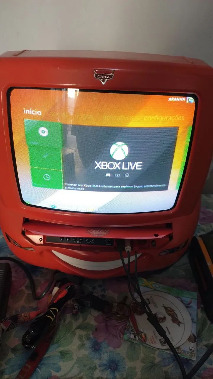 Tv Relâmpago McQueen Funcionando perfeitamente Aceitamos Olx Pay  - Foto 4