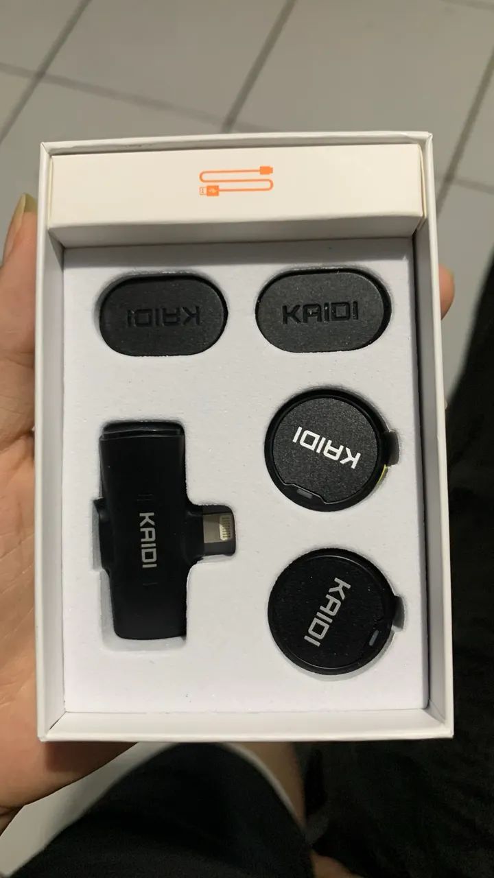Microfone de lapela 