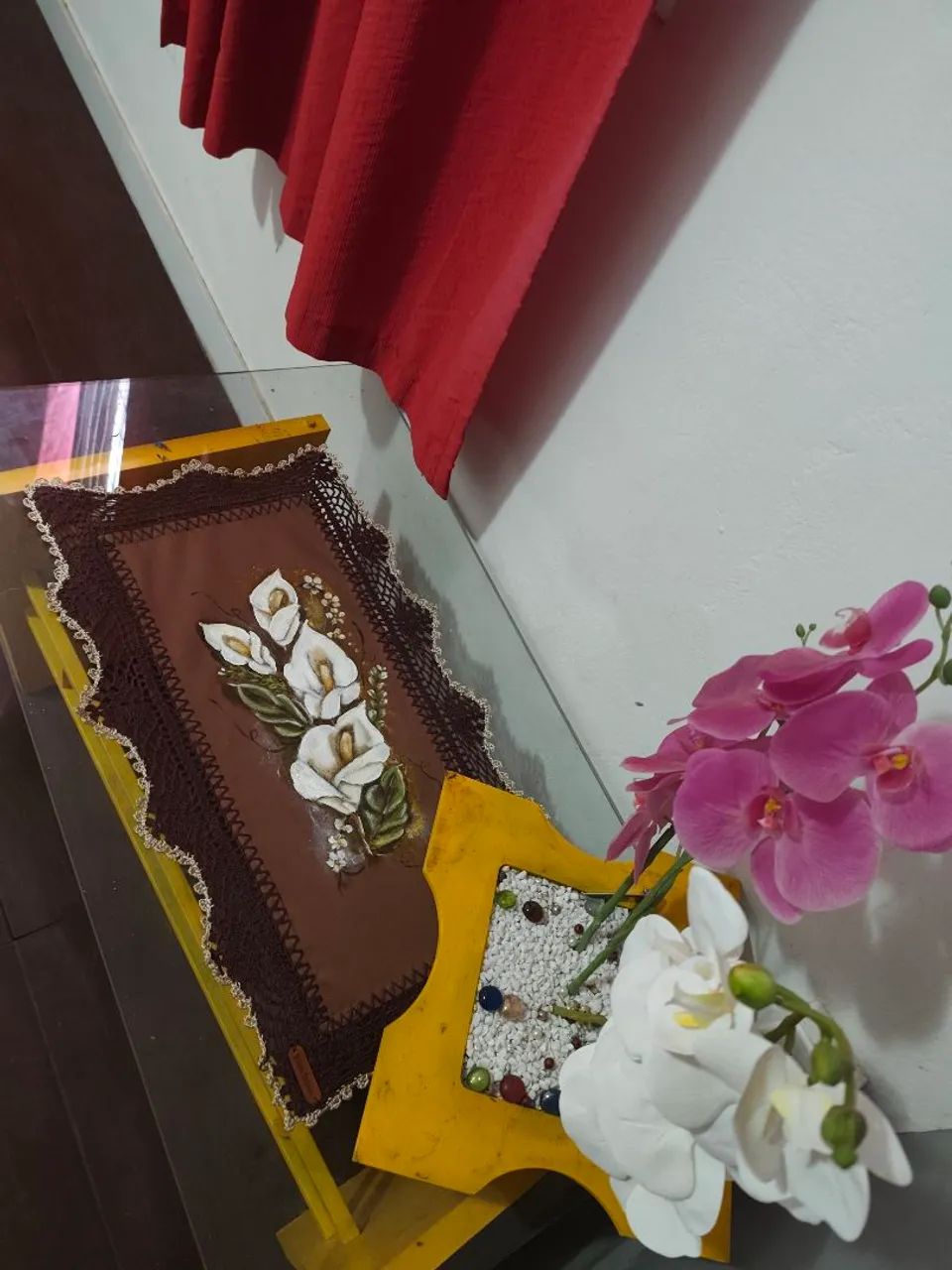 Vendo trilho para mesa totalmente feito a mão. - Foto 3