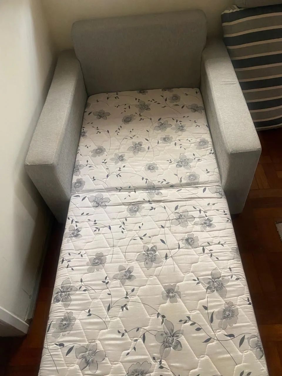 Sof á cama solteiro - tecido  - Foto 2