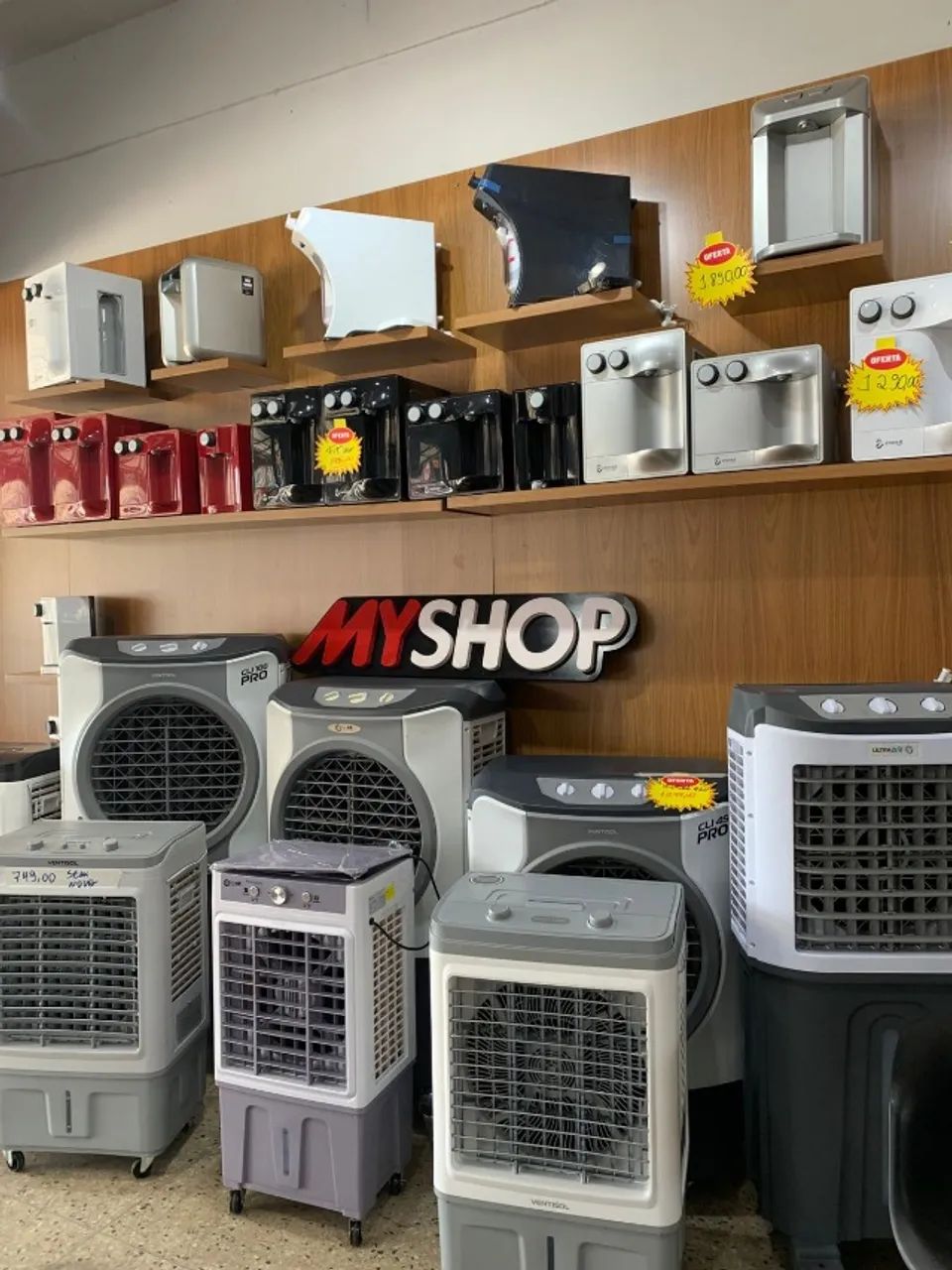 climatizadores novos e semi novos 