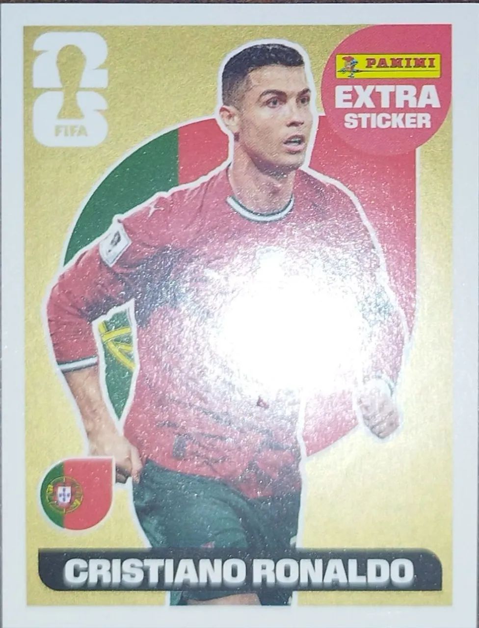 CR7 Ouro LEGEND +2 OFICIAL PANINI 2026