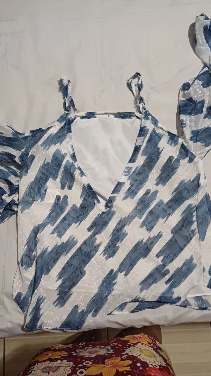 Vende blusa usada uma vez - Foto 2