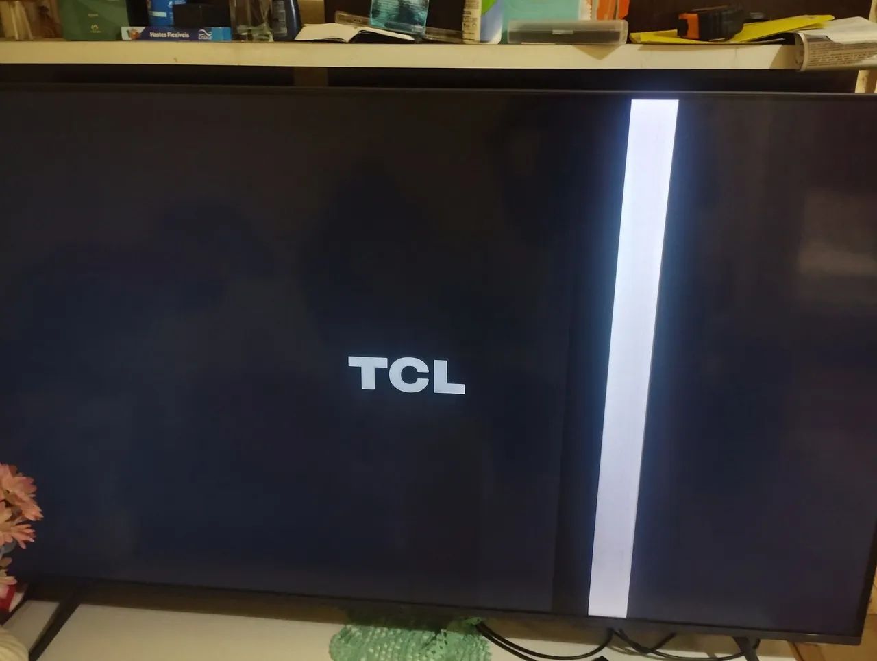 Tv TCL 55 polegadas Quebrada - Foto 2