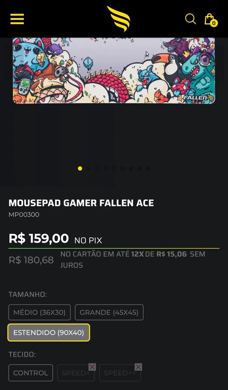 Mousepad ACE 90x40 speed++ - Foto 5