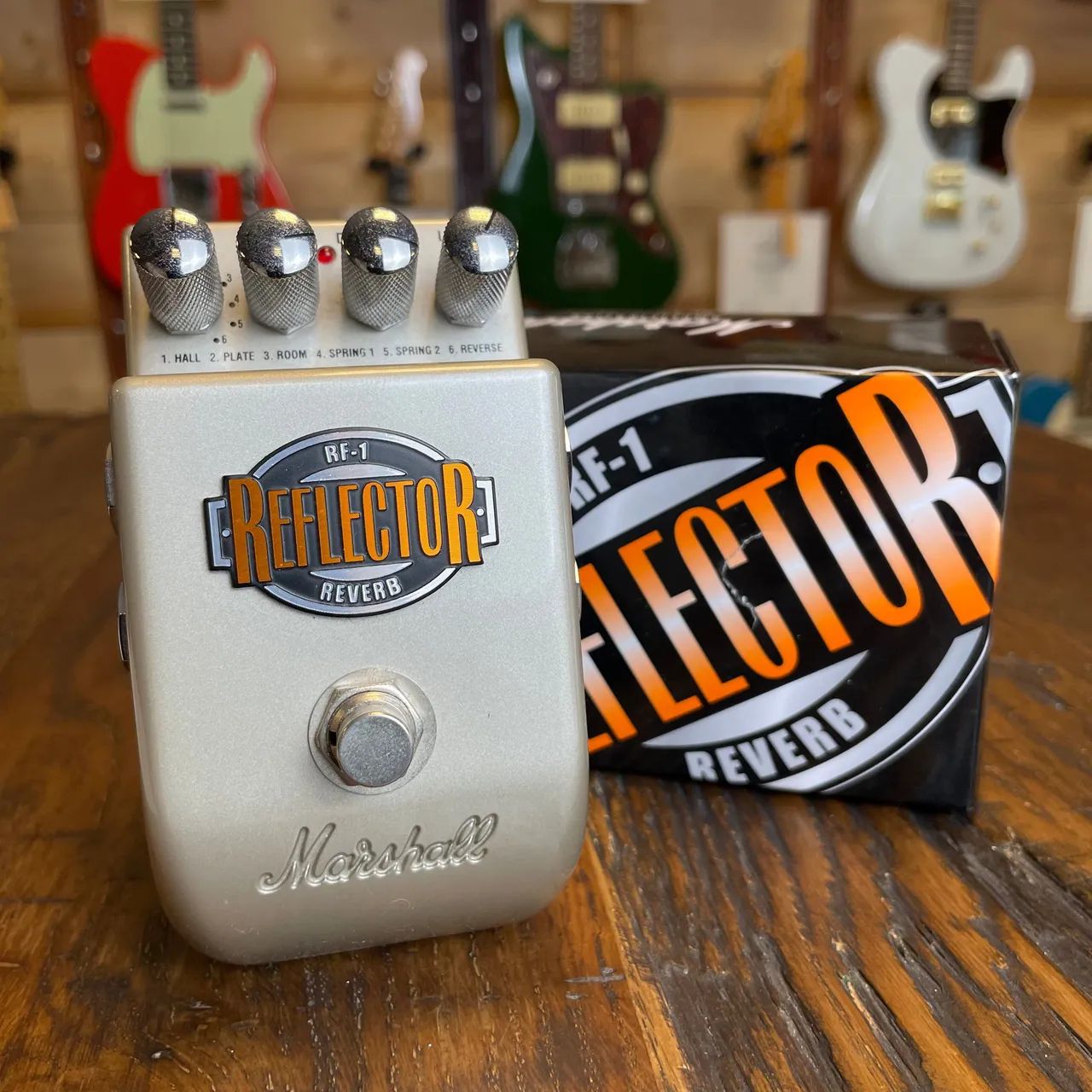 Pedal Reverb Marshall reflector 