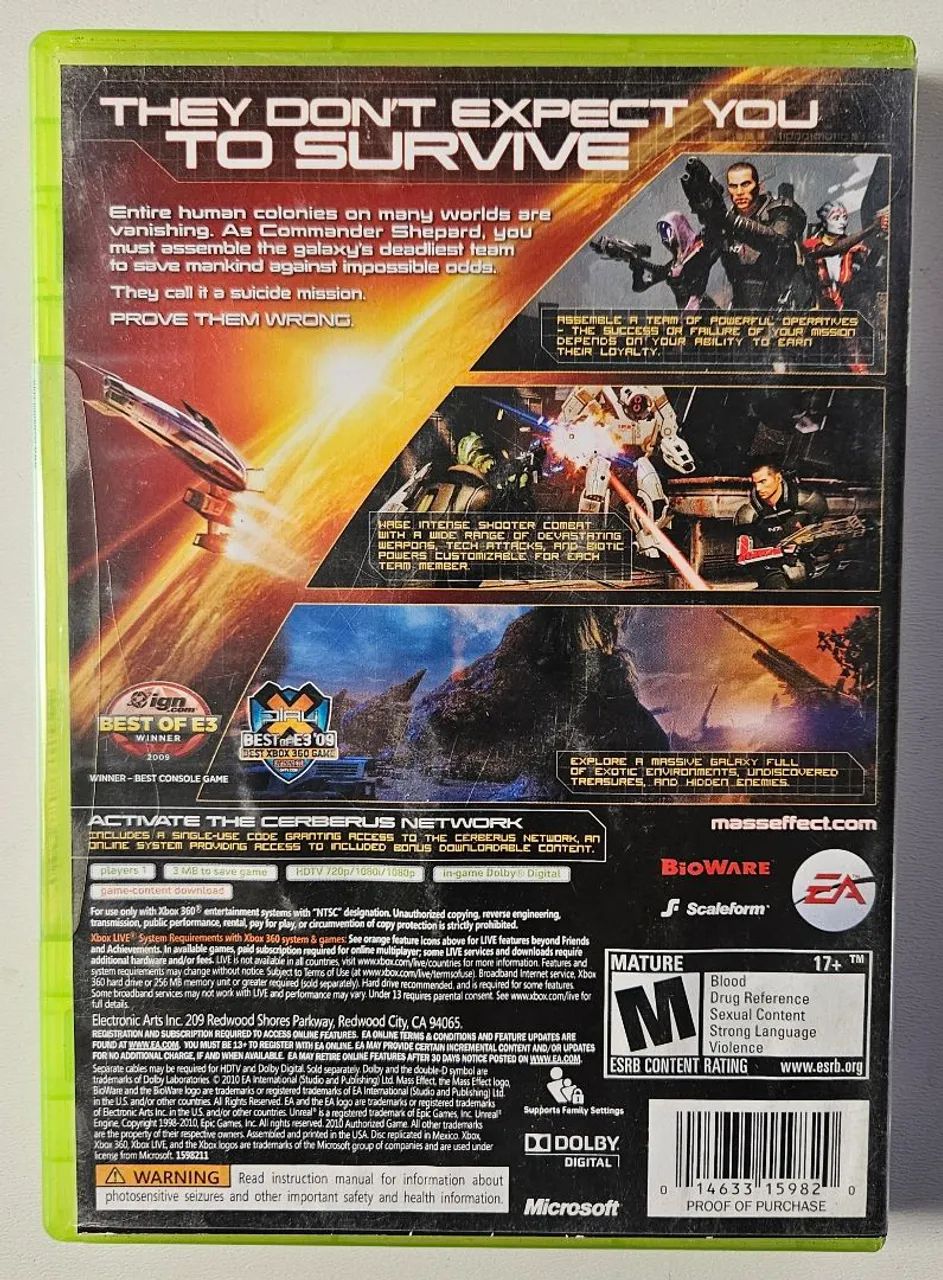 Mass Effect 2 Xbox 360 original seminovo - Foto 5