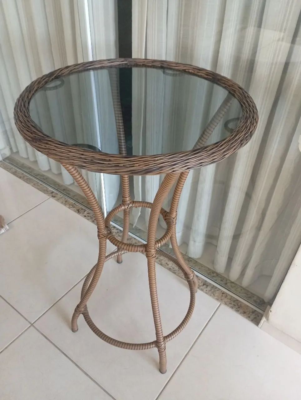 Conjunto Bistrô Junco Fibra Vime Sintético - Foto 4