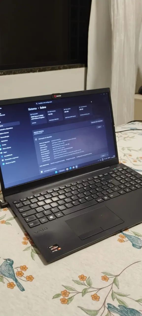 Notebook VAIO Ryzen 5 5500U | 16GB RAM | SSD 256GB - Foto 3
