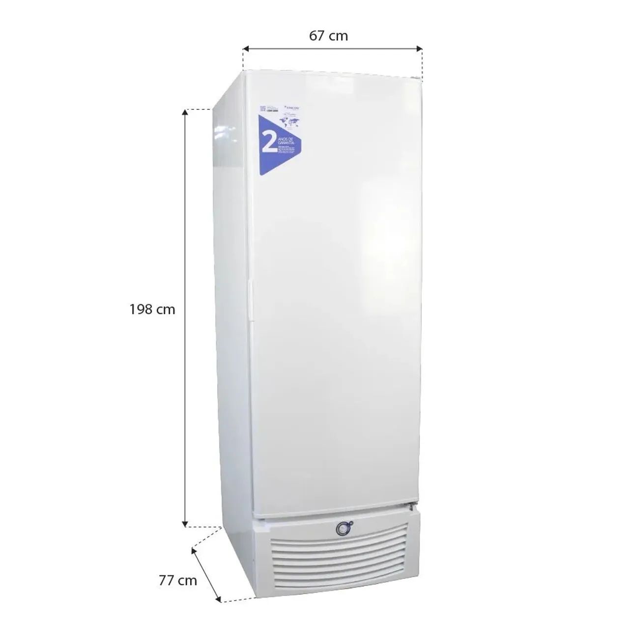 CONSERVADORA VERTICAL VCET-569 - BRANCO - TRI 220V - Foto 5