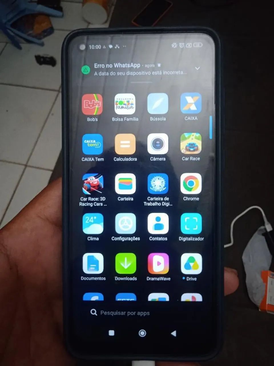 Redimi note 9 semi novo 