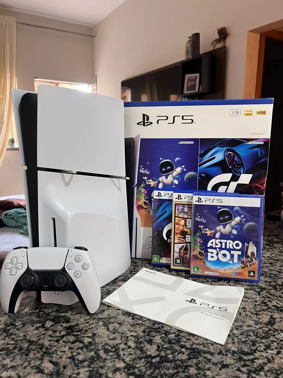 Ps5 Slim leitor 