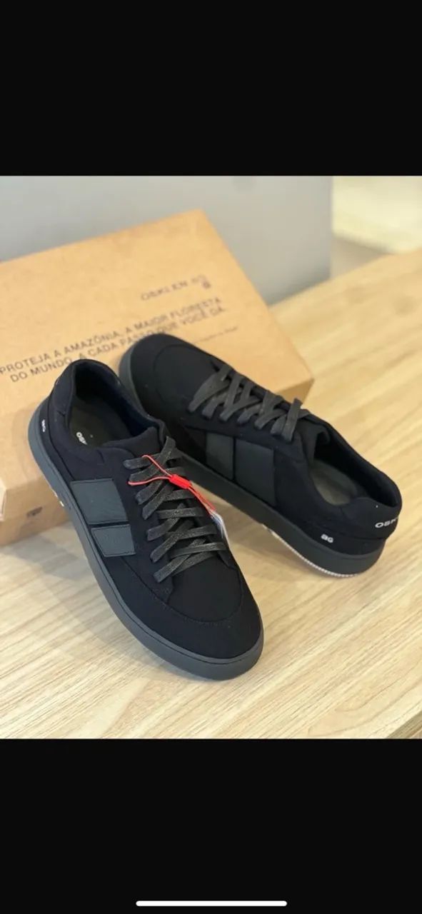 Tênis osklen Ag black 