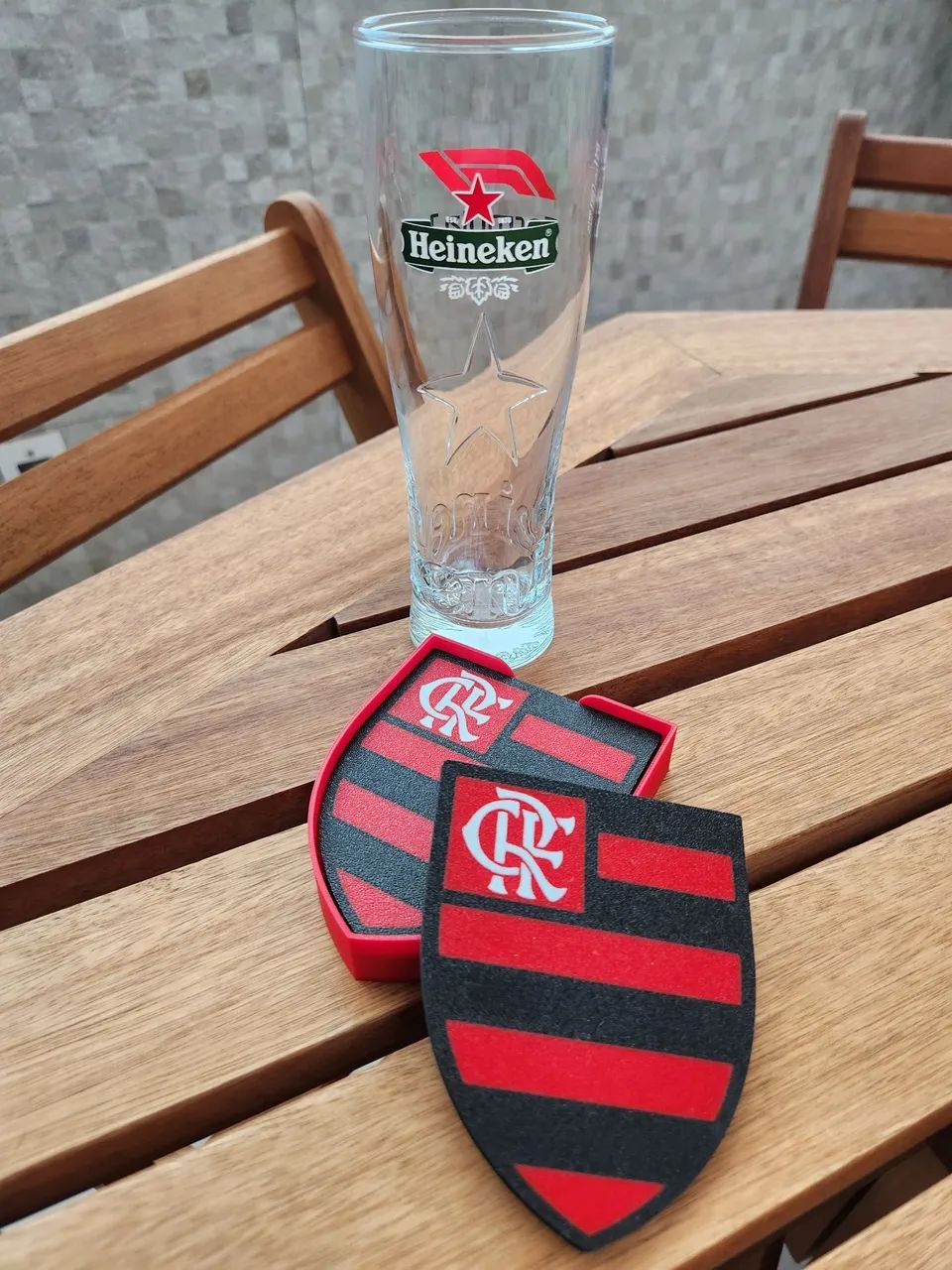 Kit Porta-Copo Flamengo  - Foto 5