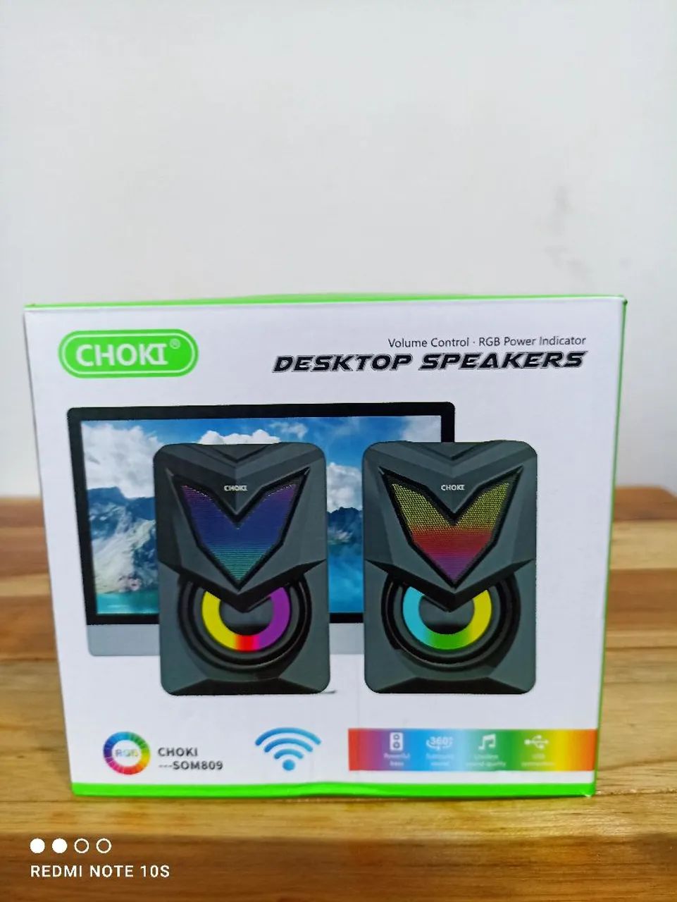 Caixa de som  via cabo e Bluetooth para PCs e Notebooks  / PREÇO IMPERDÍVEL  - Foto 2