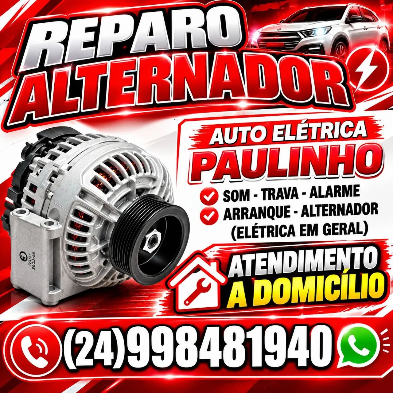 AUTO ELÉTRICA ATENDIMENTO A DOMICÍLIO VOLTA REDONDA  - Foto 3