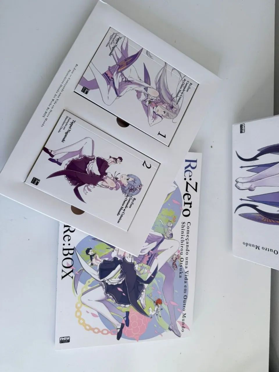 Re:Zero Art Works Re:BOX - Box Completo + Extras - NewPOP - Livros