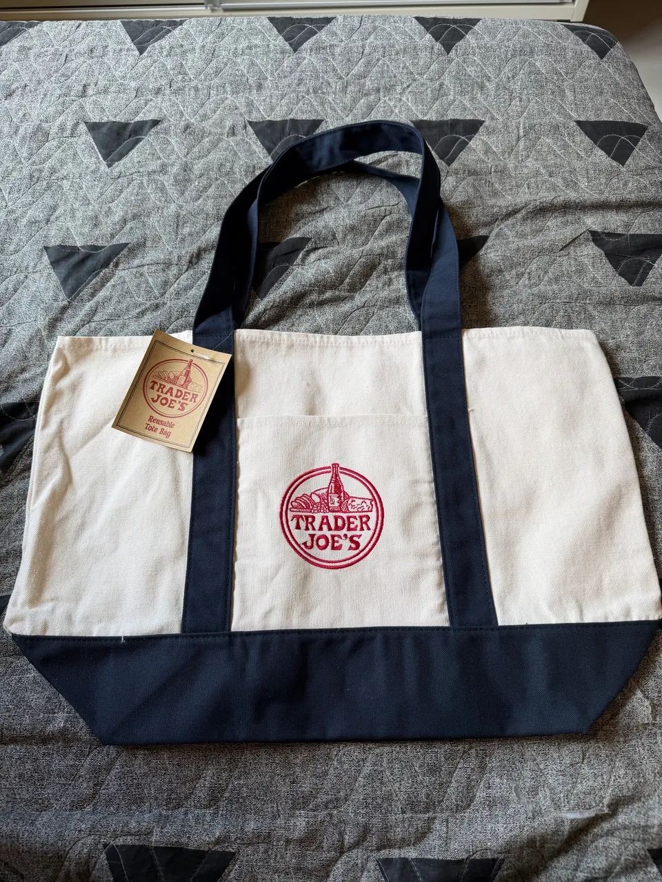 Vendo Bag Trader Joe?s azul, original, comprada em Miami 