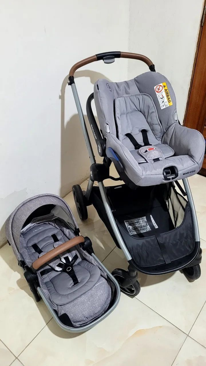 Carrinho de bebê 3 em 1 Maxi Cosi - Foto 5