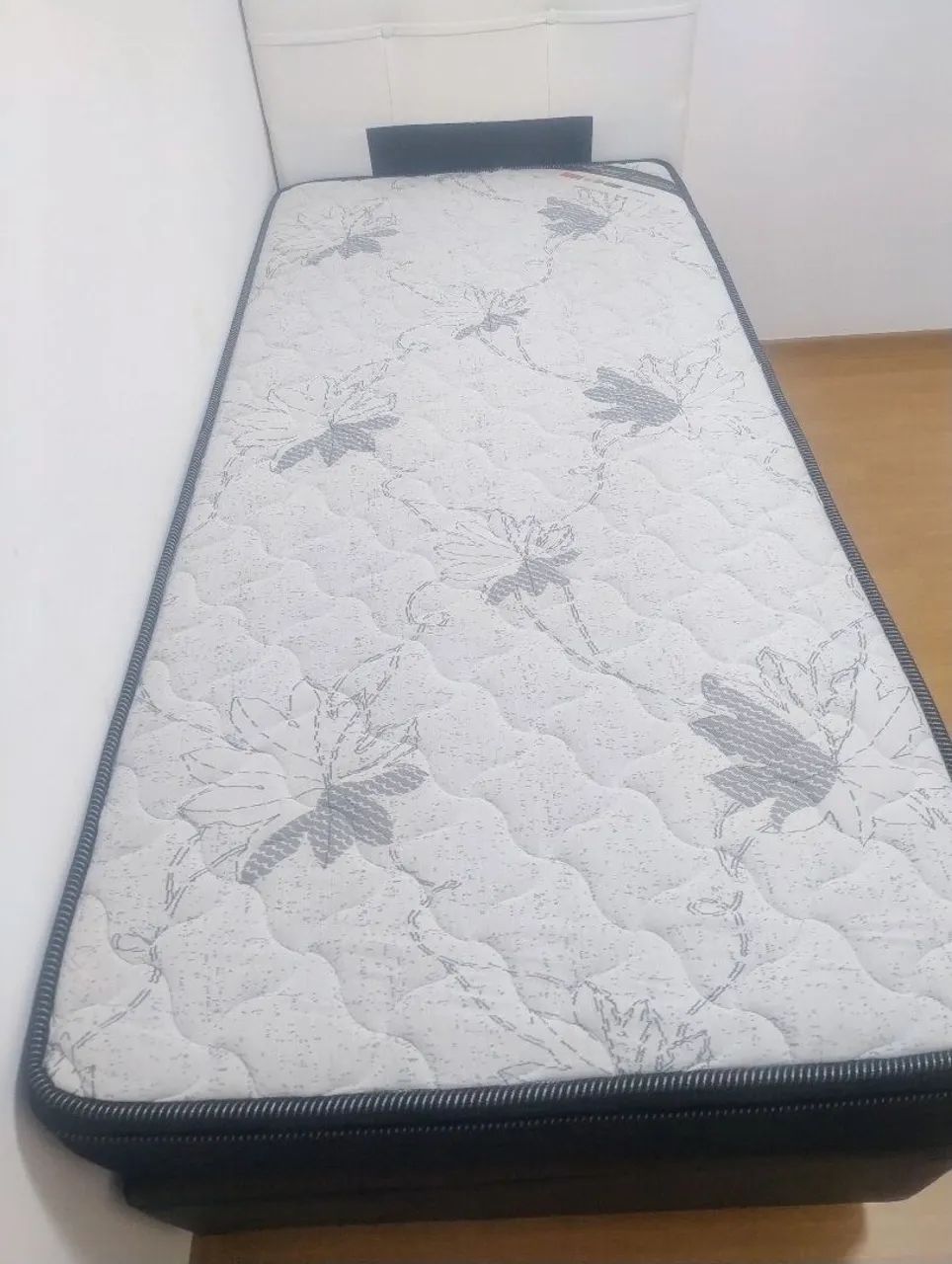 Cama solteiro Ortobom + cabeceira  - Foto 2