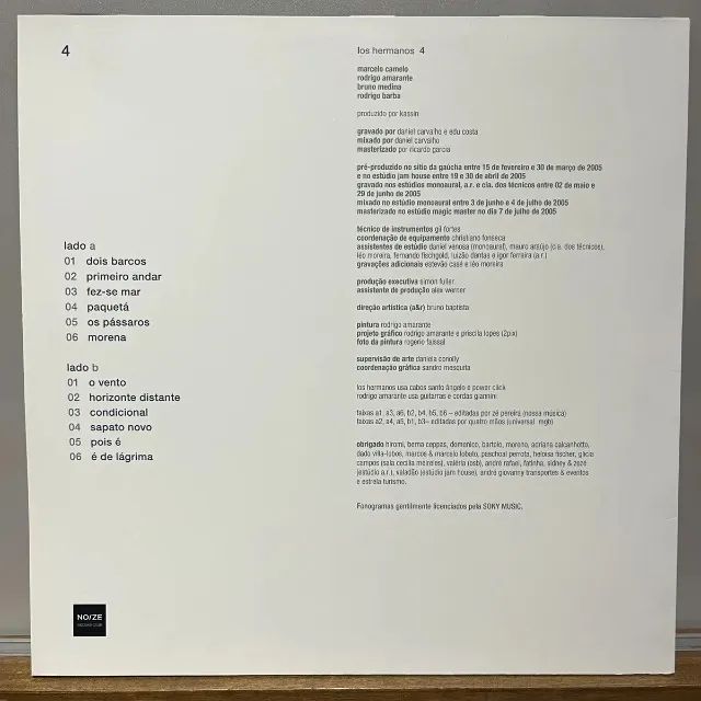 Los Hermanos - 4 Vinil - Foto 2