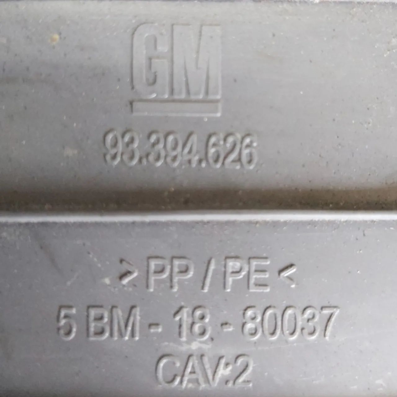 Moldura Acabamento Inferior Portamala Gm Meriva 2003 - Foto 9