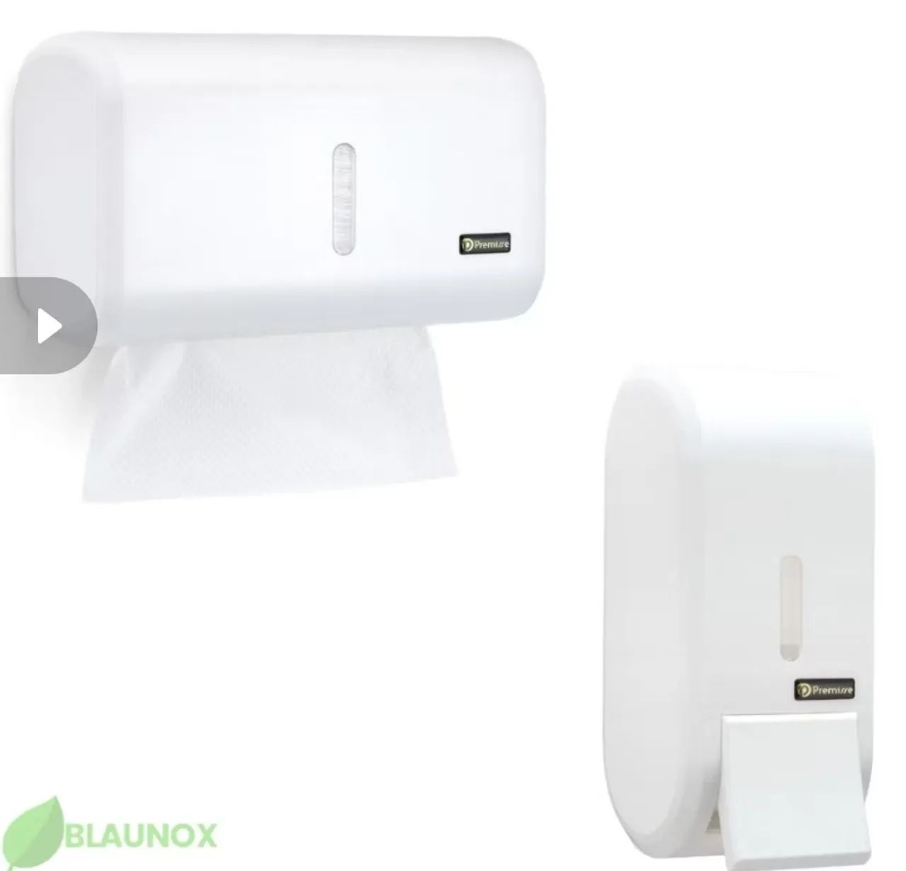 2 Kits de dispenser de sabão e papel toalha