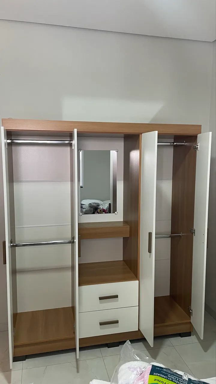 Guarda roupa 4 portas  - Foto 2
