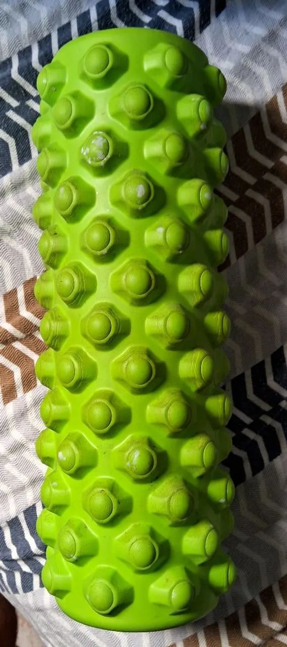 Foam Roller Acte Sports Texturizado - Rolo de Massagem para Liberação Miofascial e Fitness