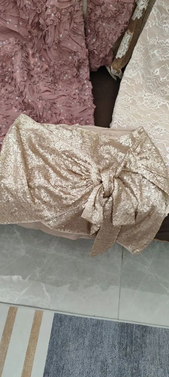 Lote de Vestidos de festas seminovos  - Foto 4
