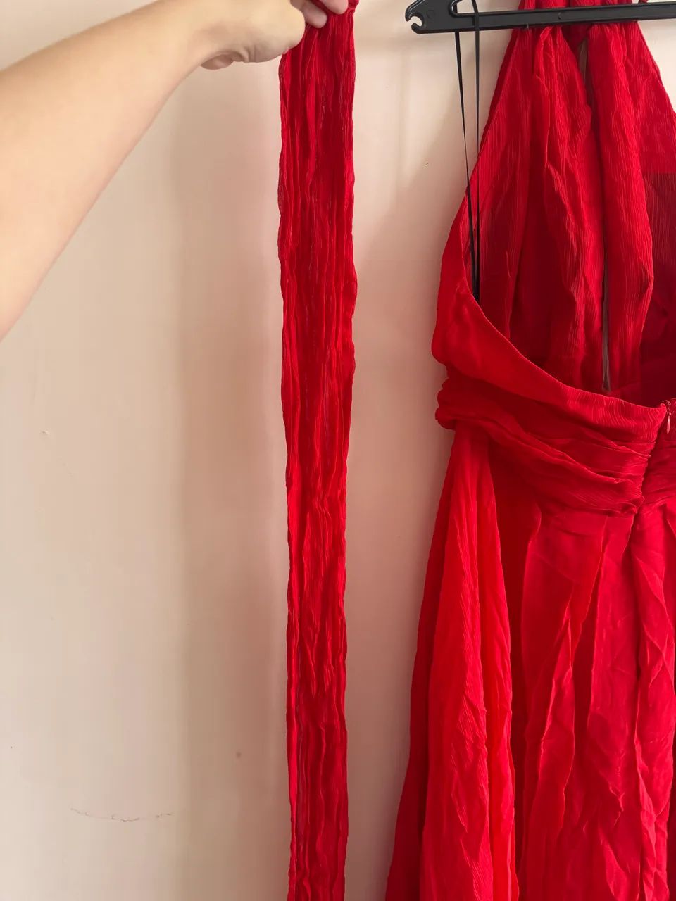 Vestido longo vermelho - Foto 3