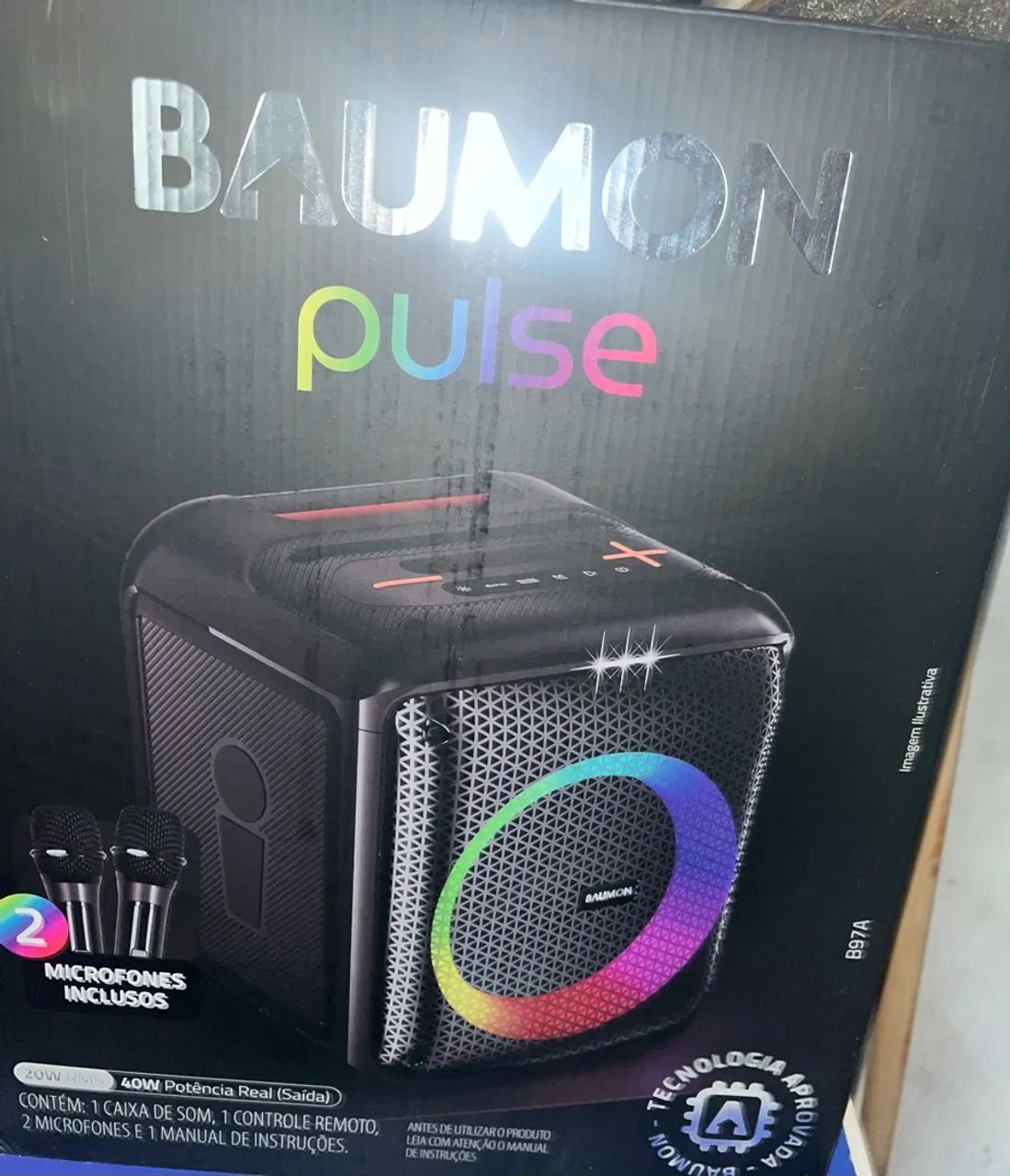 Caixa de som Baumon Pulse  - Foto 3