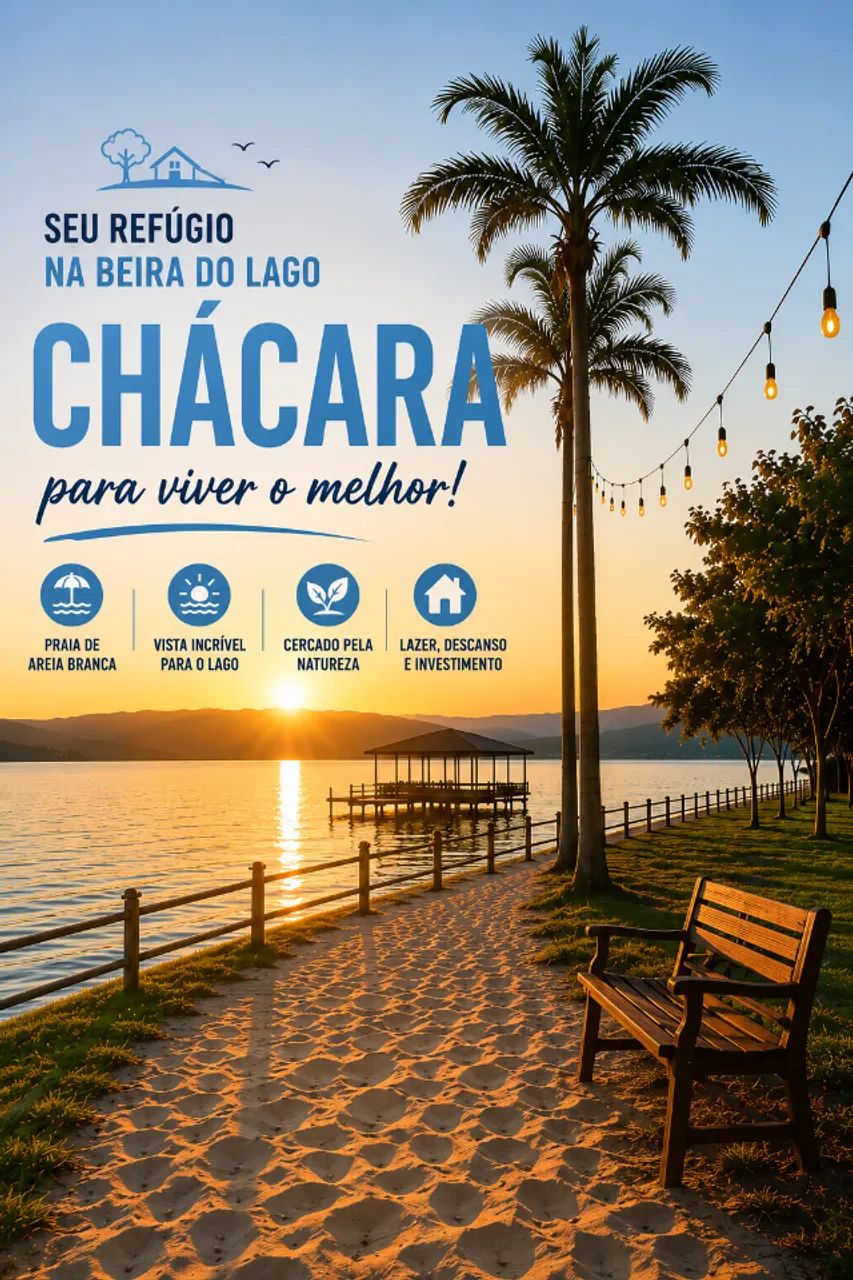? REALIZE O SONHO DA SUA CHÁCARA 