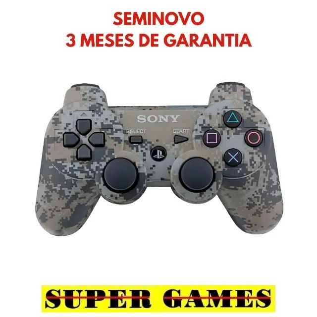 Controle original Sony PS3, Loja física desde 2004, Próximo ao Metrô.