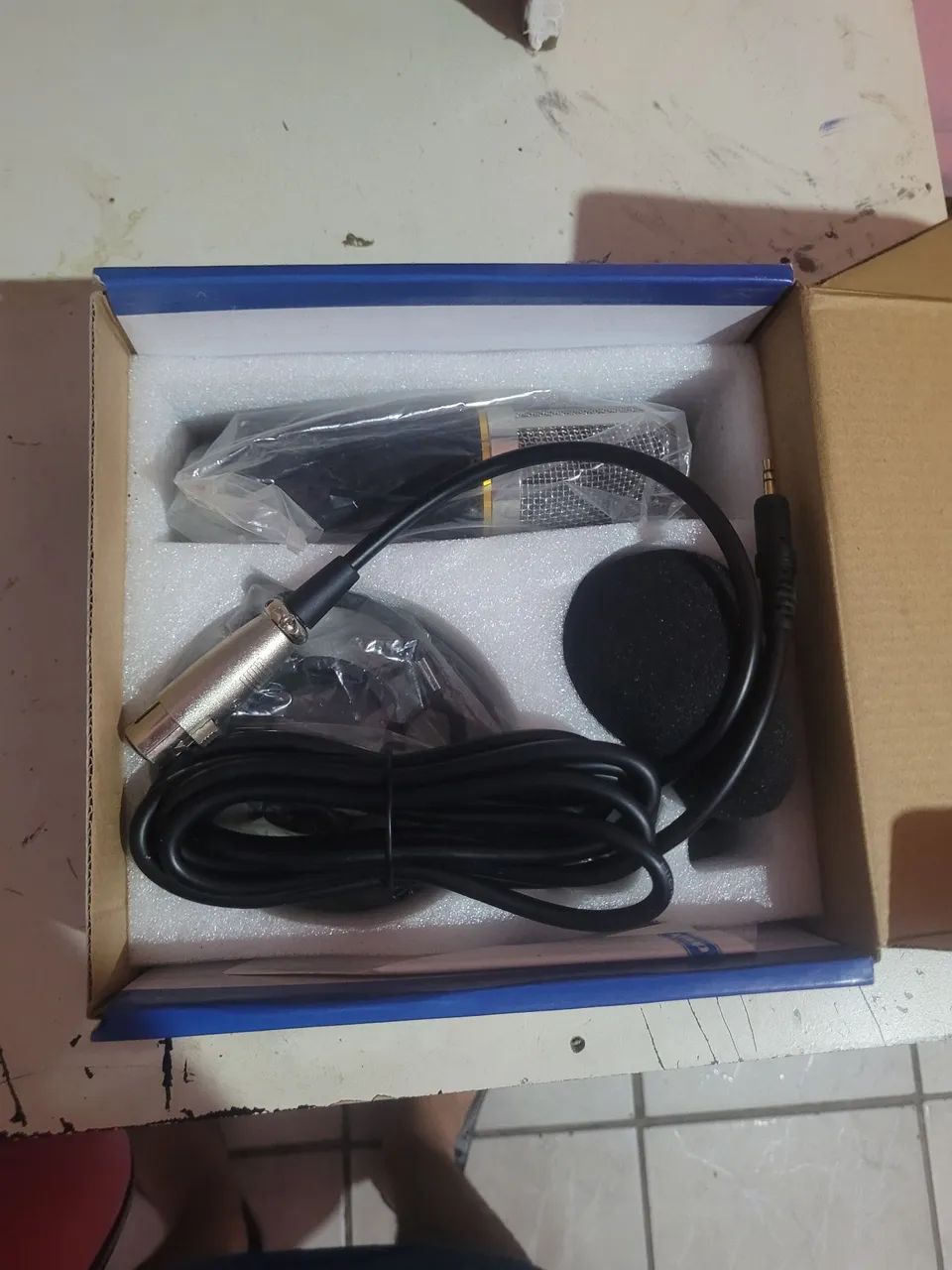 Vende-se Microfone Condensador Knup - Foto 4