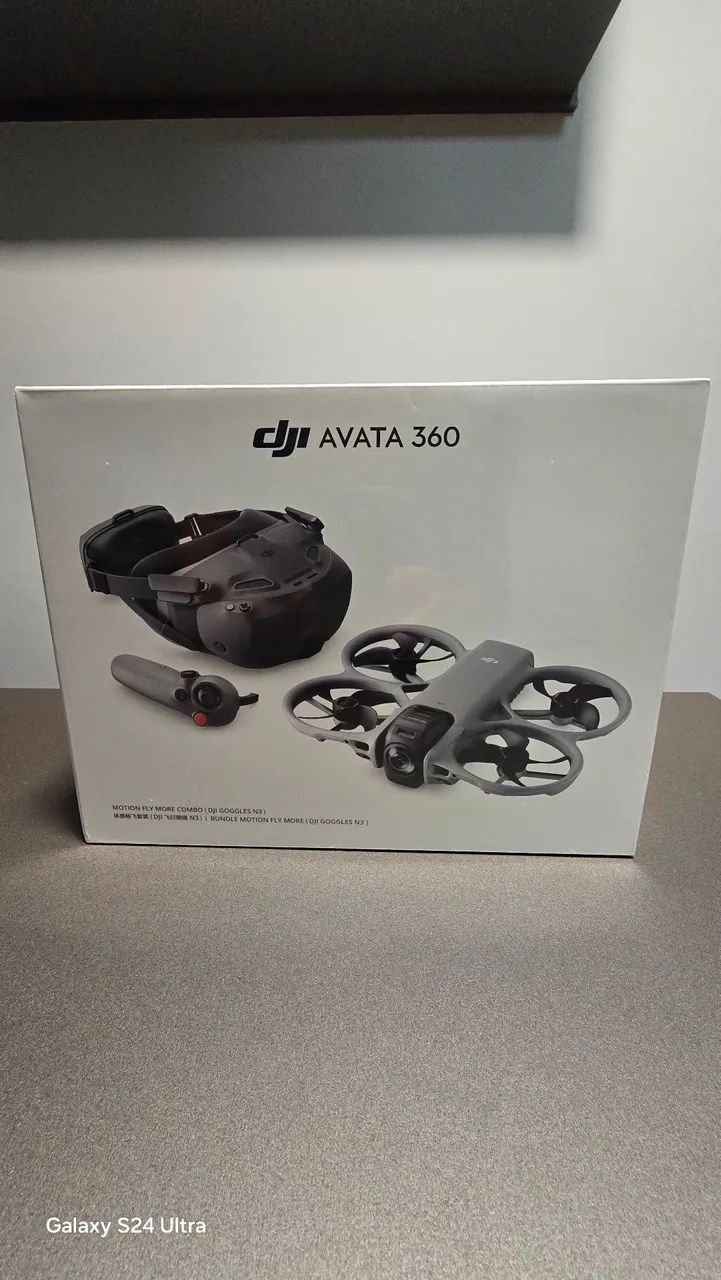 Dji avata 360 combo com oculos novo lacrado 